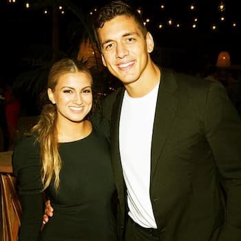 André Murillo with his wife, Tori Kelly Photo