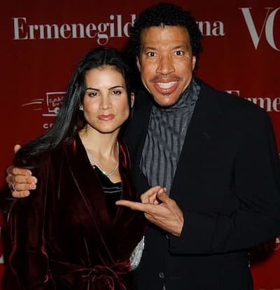 Diane Alexander with Lionel Richie Photo