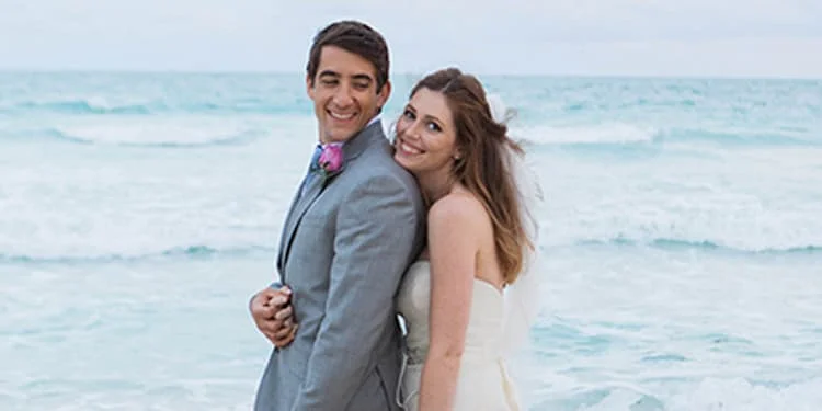 Diora Baird and her husband Jonathan Togo Photo